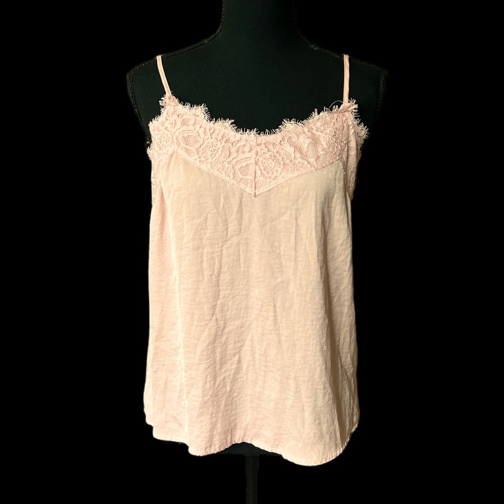 Who What Where lace trimmed camisole